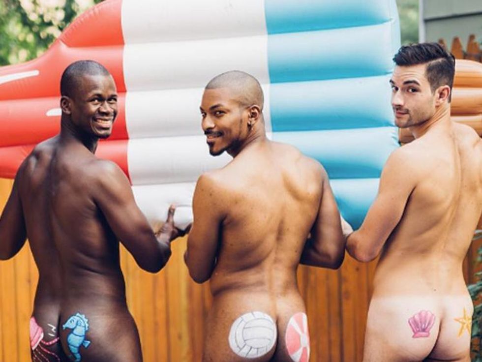 Let These Painted Butts Get You in the Summer Spirit!