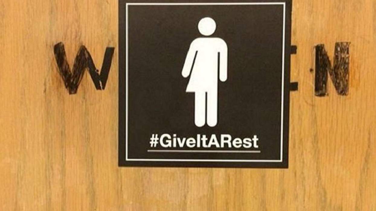 This Gender-Neutral Restroom Campaign Wants Transphobic Politicians to #GiveItARest