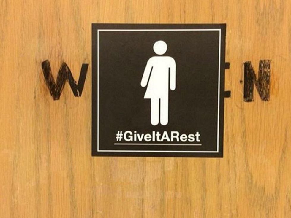 This Gender-Neutral Restroom Campaign Wants Transphobic Politicians to #GiveItARest