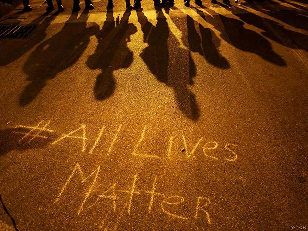 It's Time You Realize #AllLivesMatter Is Racist