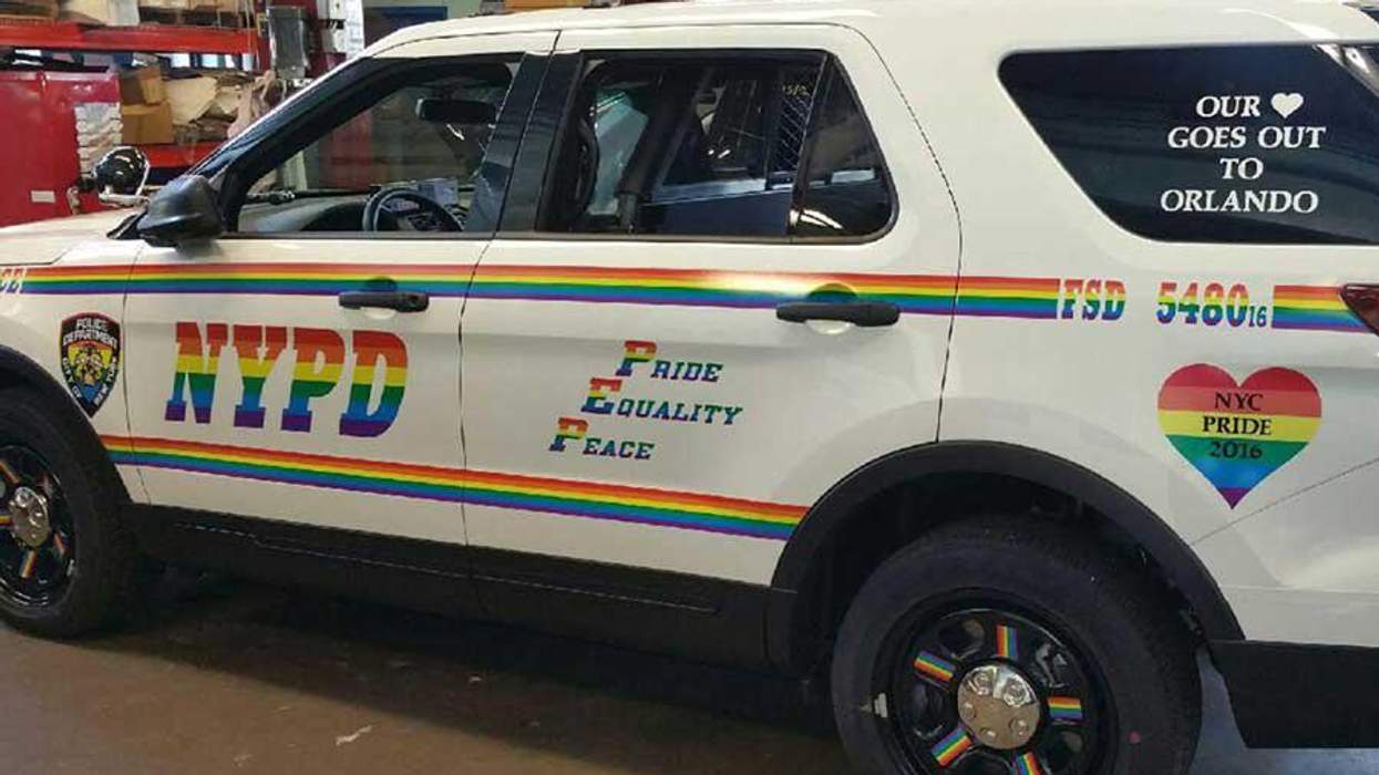 <p>NYPD's New Rainbow SUV Is The Gayest Police Vehicle Ever</p>
