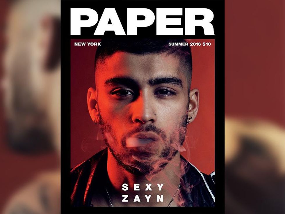 Just Like Summer, Zayn's 'Paper' Cover Shoot Is Too Hot to Handle