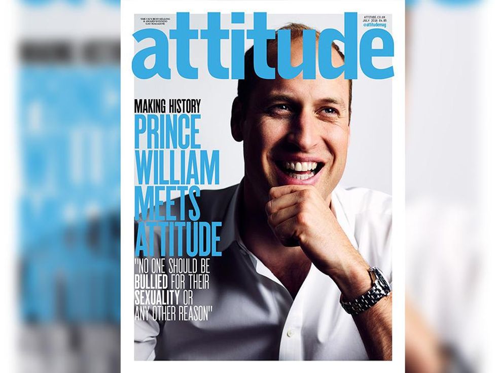 Prince William's 'Attitude' Cover Is History in the Making