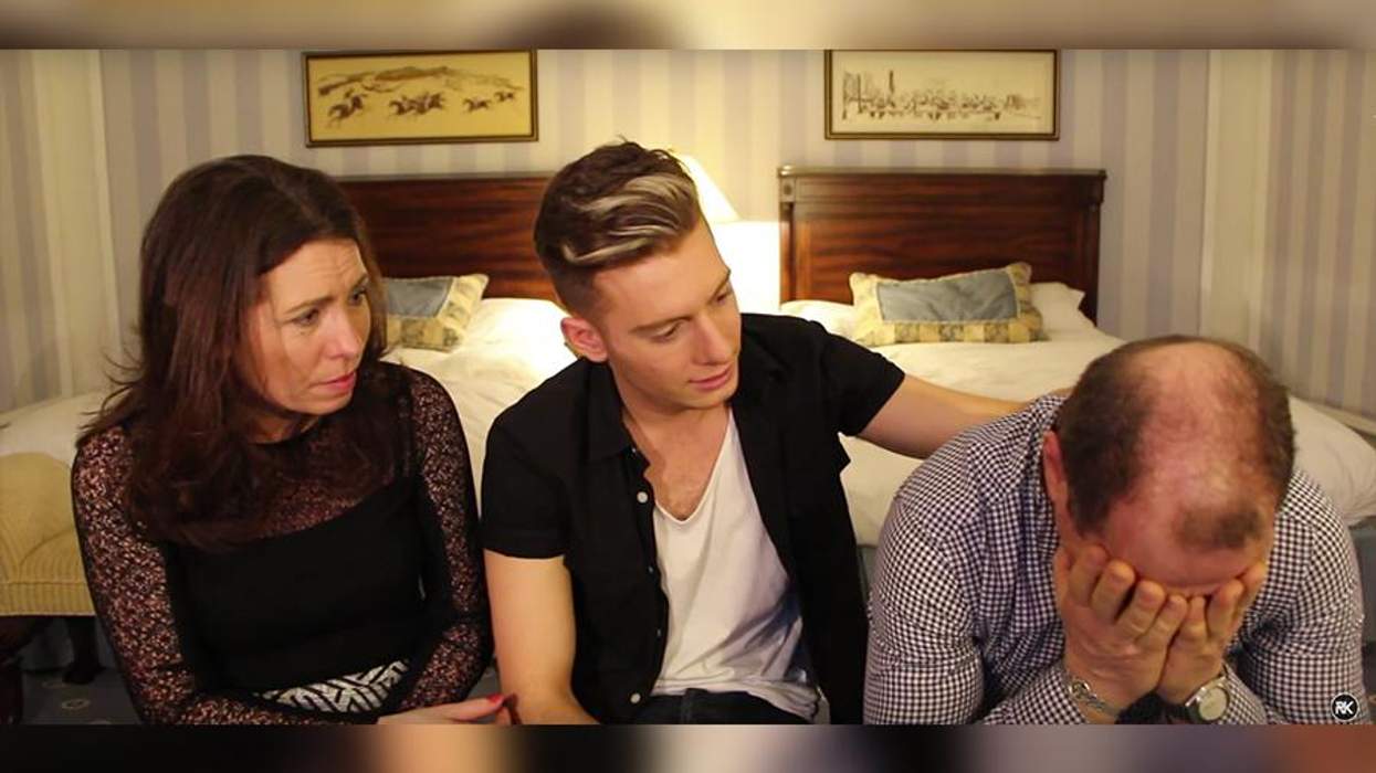 <p>What This Gay YouTuber's Dad Confesses Will Have You In Tears</p>