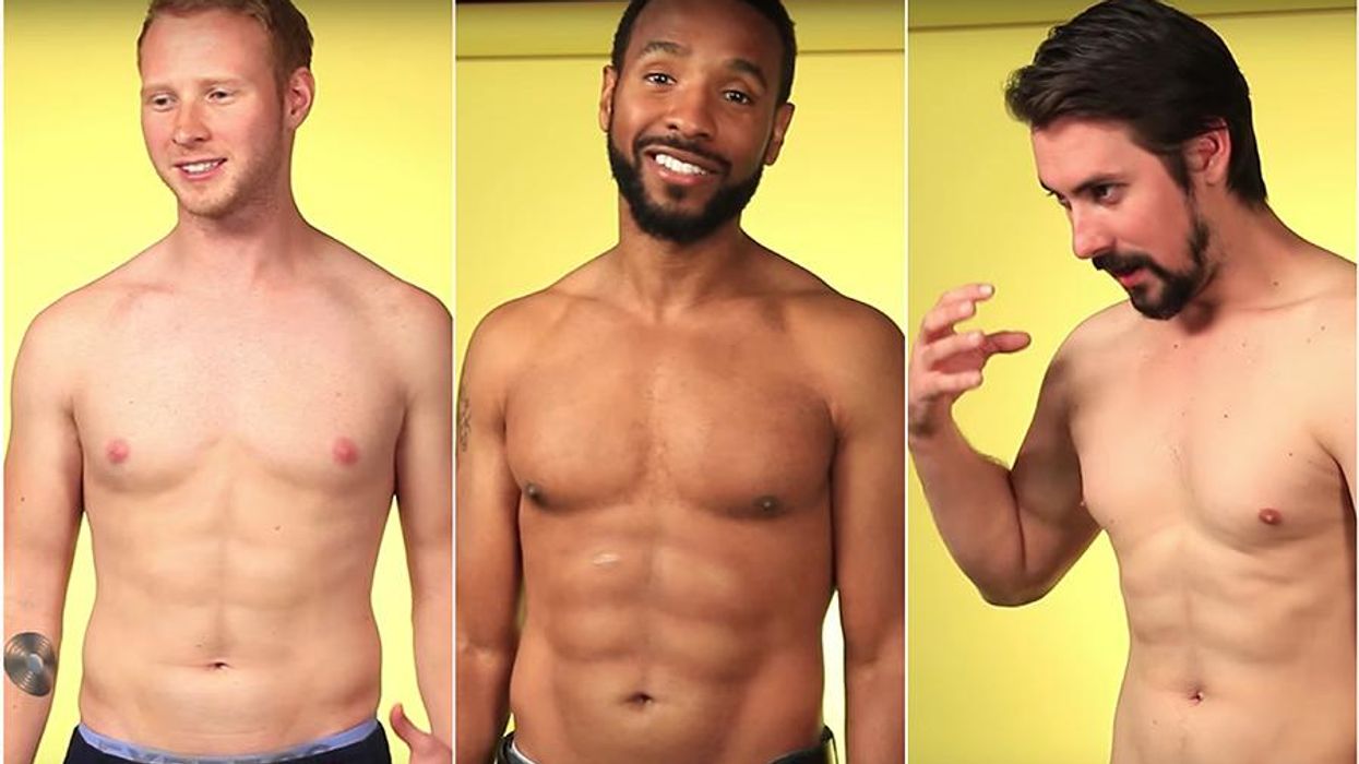 <p>Men Try Ab Contouring and the Results Are Surprisingly Sexy</p>