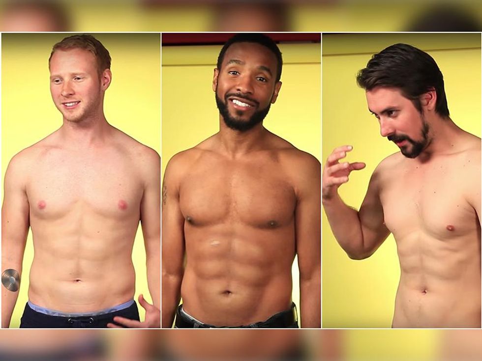 Men Try Ab Contouring and the Results Are Surprisingly Sexy