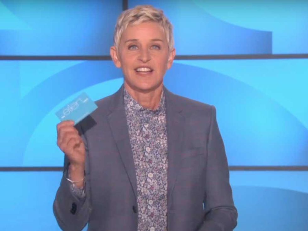 Ellen DeGeneres Takes Your 'Woman Card' and Raises 'The Ellen Card' 