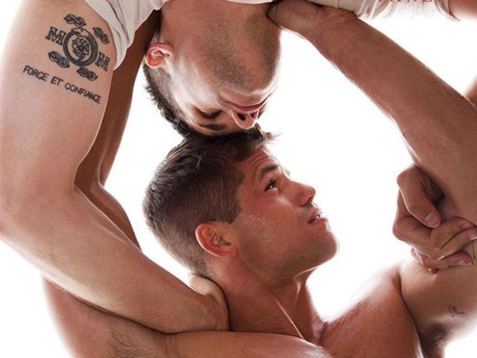 Charlie and Max Carver Sweat It Out on the Cover of ‘Crush’