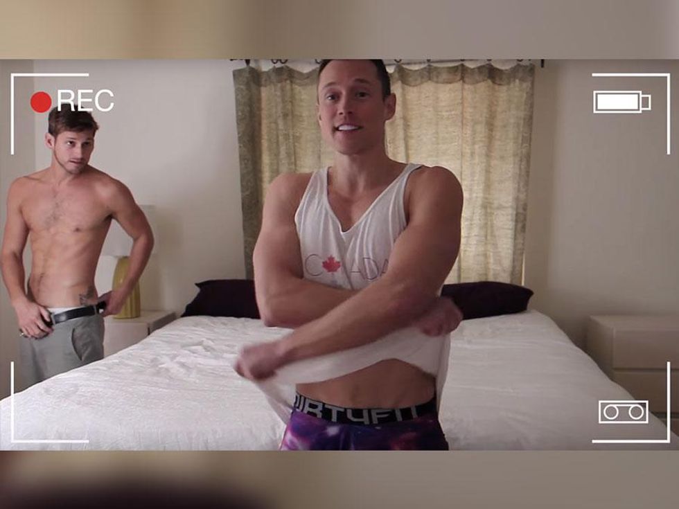 Max Emerson & Davey Wavey Film a "Sex Tape" For a Good Cause