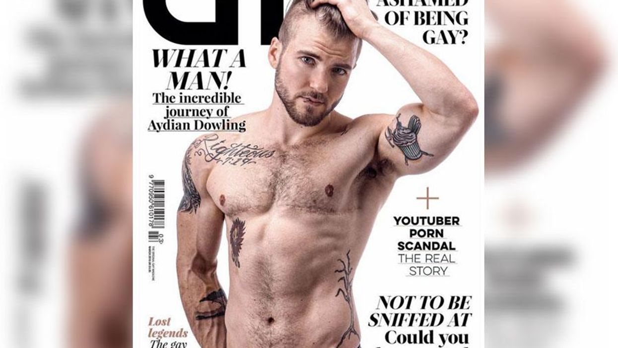 <p>Aydian Dowling Is Officially the First Trans Man to Cover <em>Gay Times</em> Magazine</p>