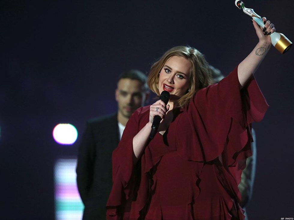 Adele Declares Support for Kesha During Acceptance Speech at the BRIT Awards