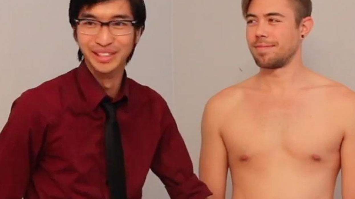 <p>Watch Three Straight Men Touch Another Man's Penis for the First Time</p>