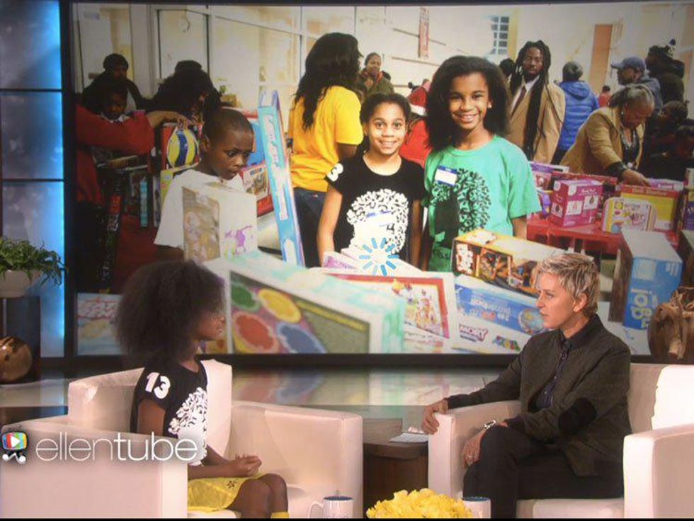 WATCH: Ellen DeGeneres Helps out 11-Year-Old 'Sick of Reading About White Boys and Dogs' 