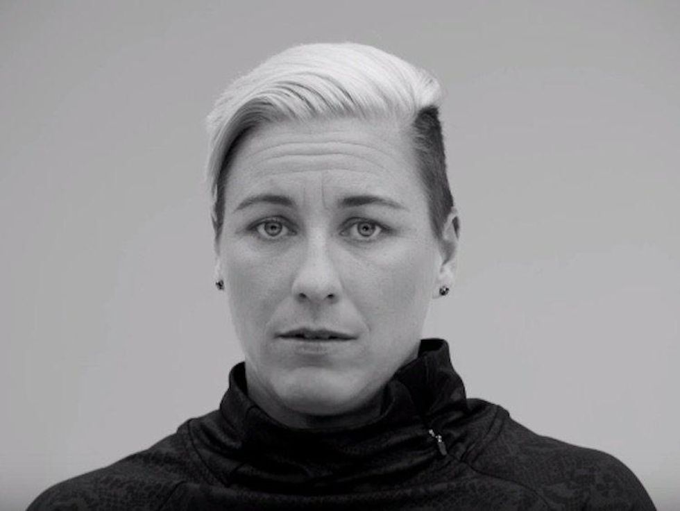 WATCH: Abby Wambach Gets Real About Overcoming Labels in New Mini USA Commercial