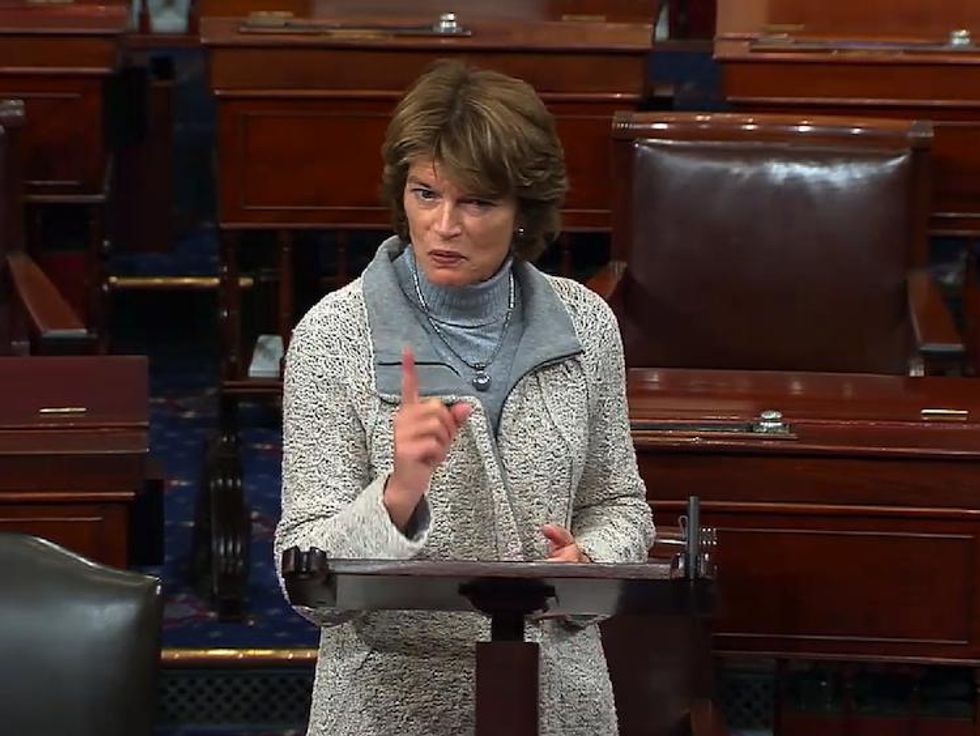 Only Women Showed Up To Senate Floor After D.C. Blizzard 