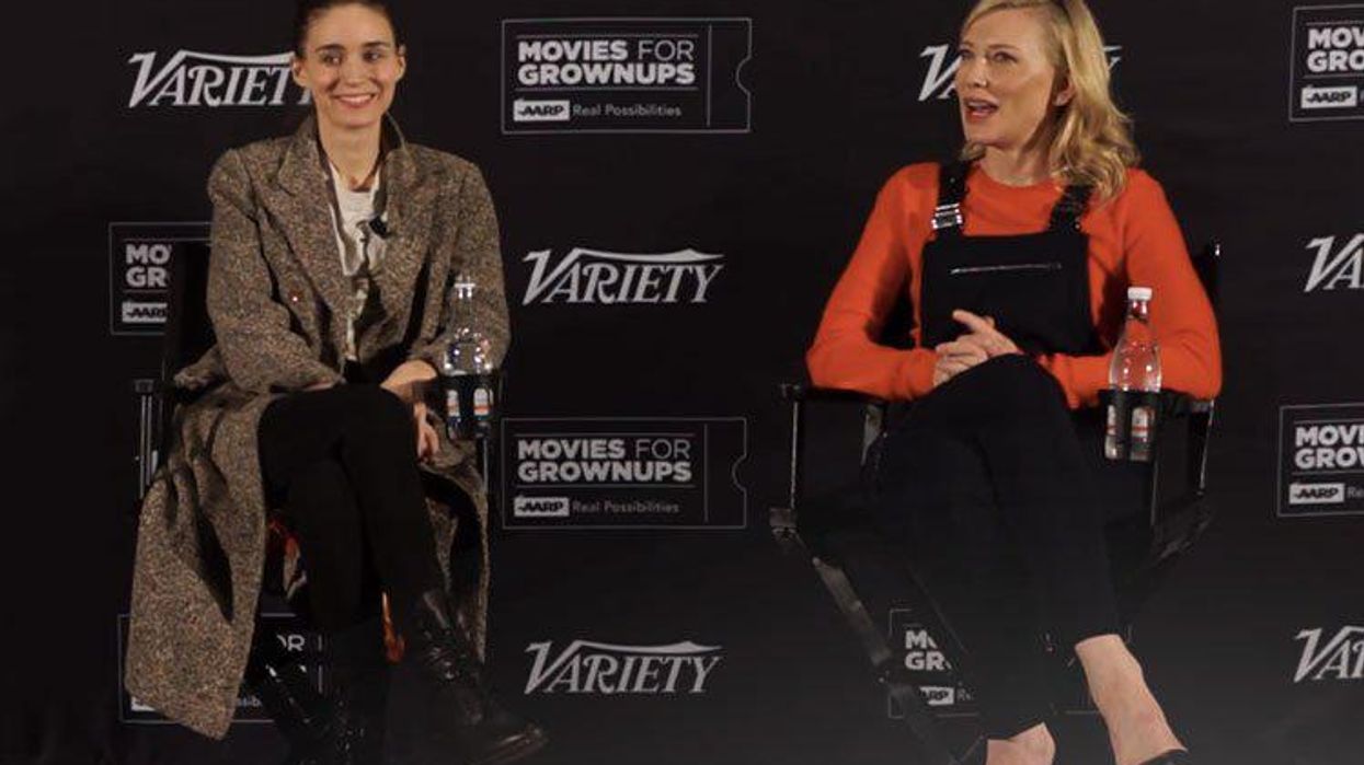 <p>WATCH: Cate Blanchett and Rooney Mara on Whether or Not <em>Carol</em> is Political</p>