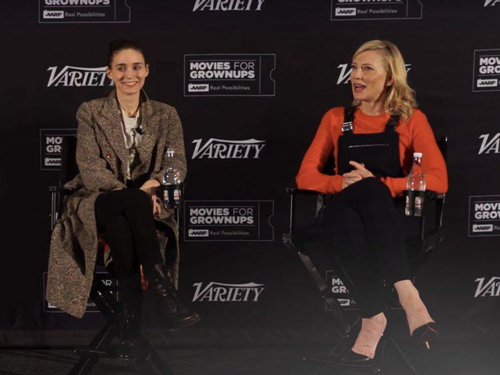 WATCH: Cate Blanchett and Rooney Mara on Whether or Not Carol is Political