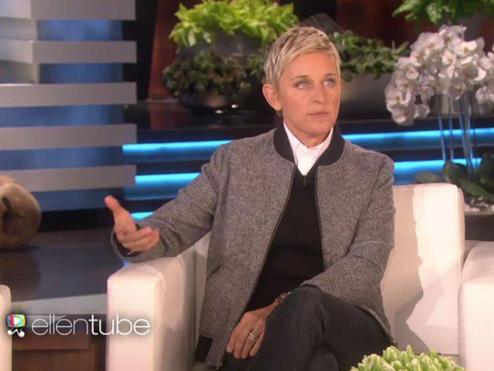 WATCH: Ellen DeGeneres and Portia de Rossi Now Have a 'Kid' 