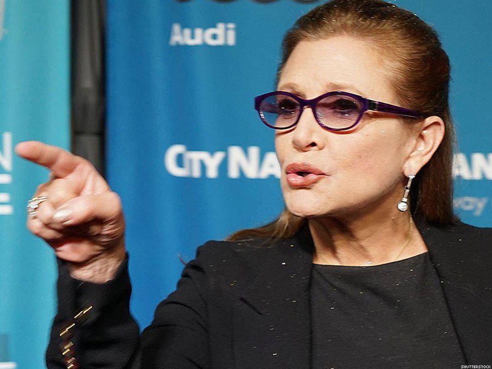 Trolls Commenting on Carrie Fisher's Appearance Illustrate What's Wrong With Society