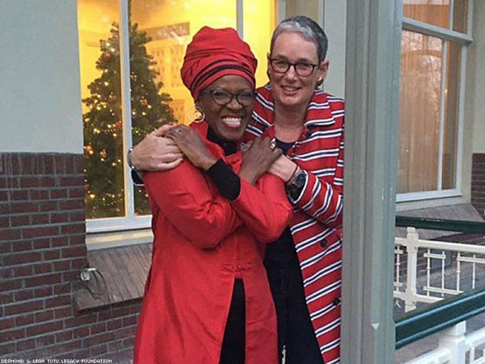 Archbishop Tutu's Daughter Marries a Woman 