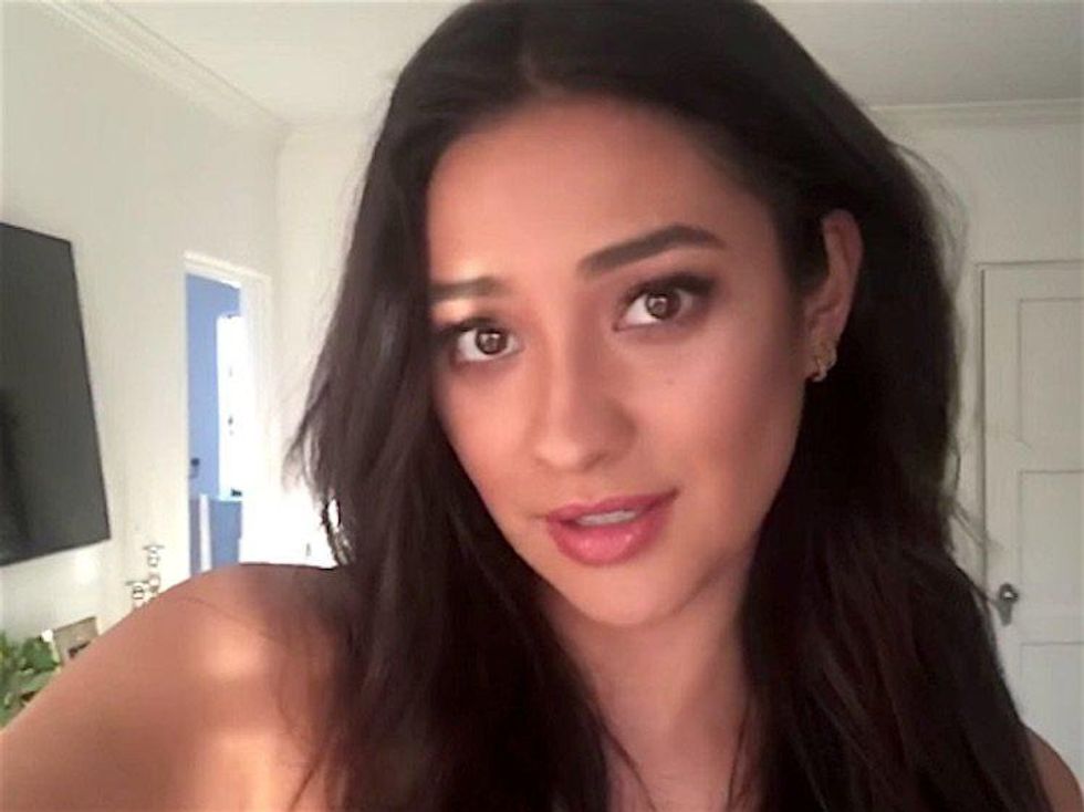 Shay Mitchell Teams Up with Youtuber Lilly Singh for the #GirlLove Challenge