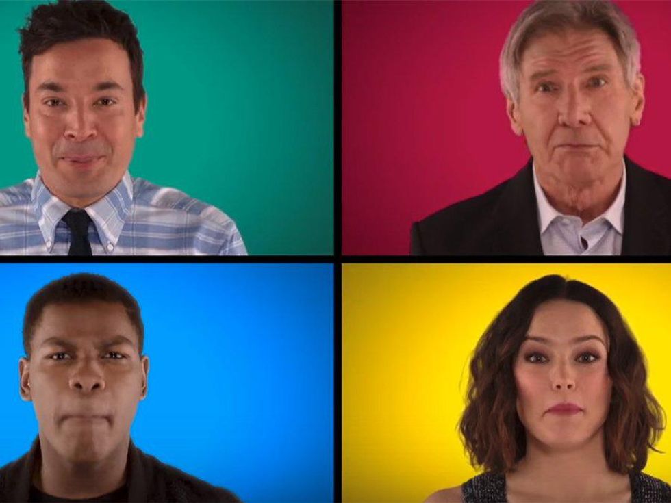 Watch 'The Force Awakens' Cast Sing Star Wars Medley A Capella And Get All The Feels