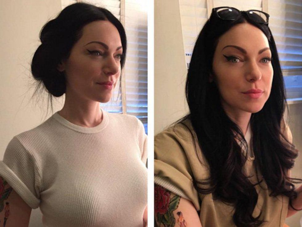 Pic of the Day: Laura Prepon Smolders in Before and After Look at Alex Vause