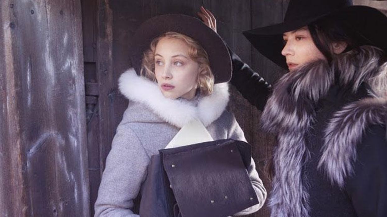 <p>Exclusive Clip: Queen Kristina Locks Eyes with Her Lady-in-Waiting in <em>The Girl King</em></p>