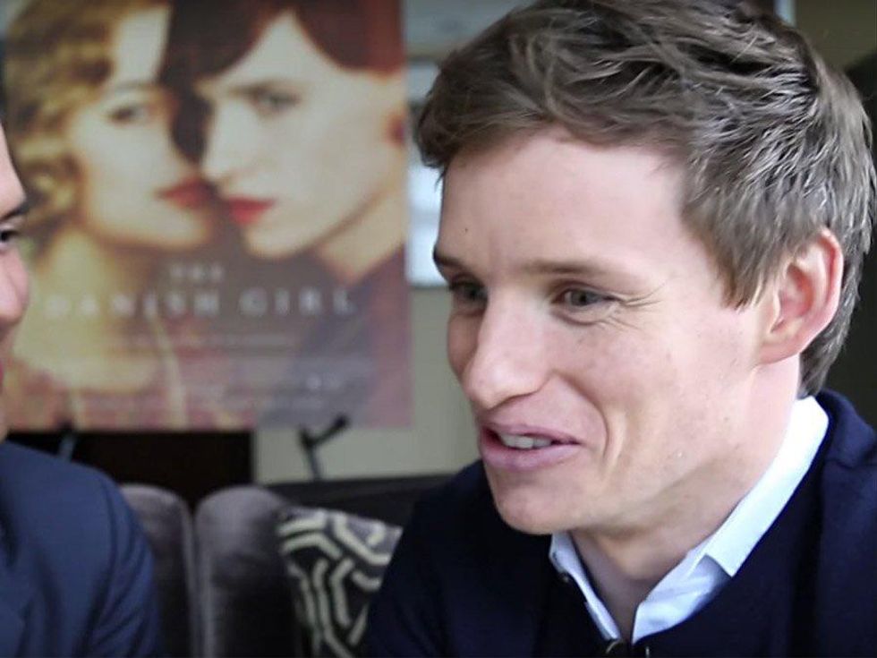 Eddie Redmayne Talks Trans Role on YouTube
