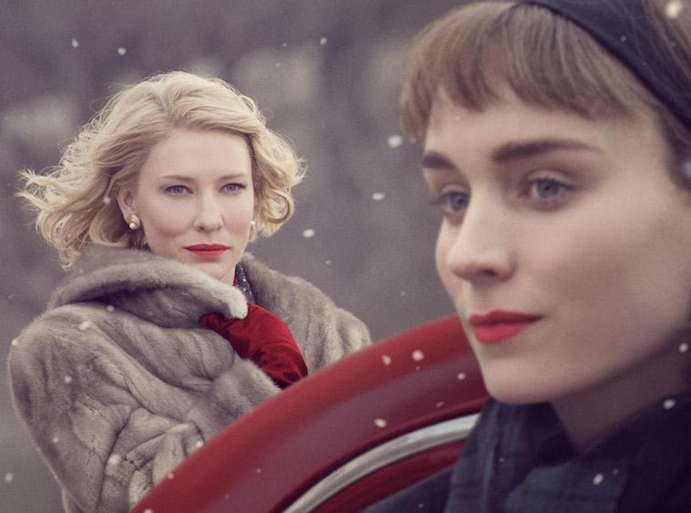 WATCH: Sparks Fly Between Cate Blanchett and Rooney Mara in New Carol Clip