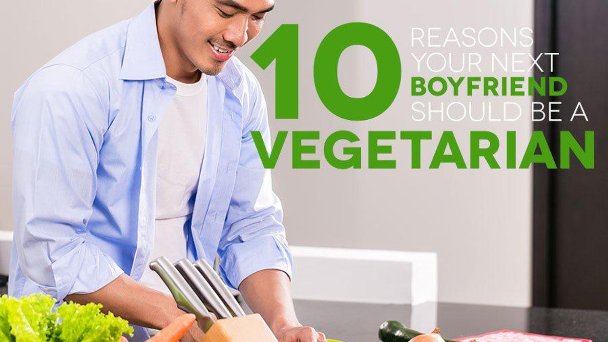<p>10 Reasons Your Next Boyfriend Should Be A Vegetarian</p>