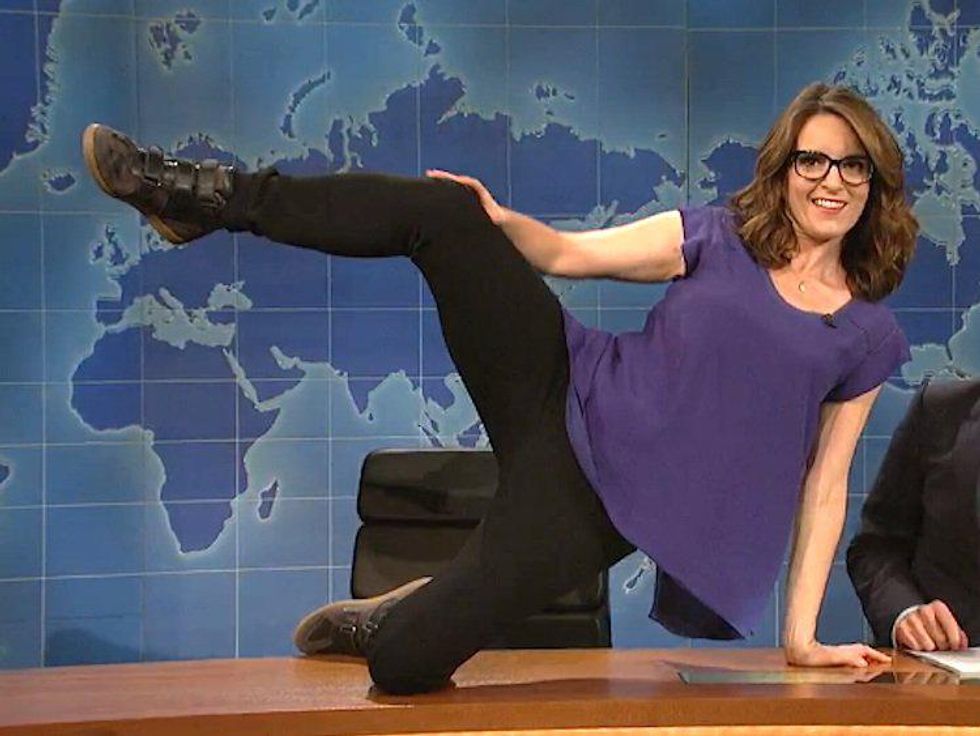 Tina Fey Nude Porn - ICYMI: Tina Fey Describes Her Homemade Porn Site in Hysterical Weekend  Update Segment