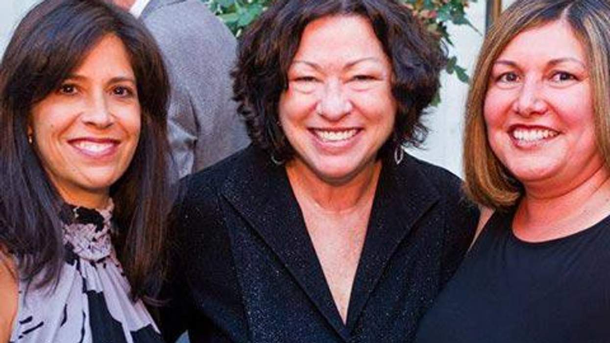 <p>Justice Sonia Sotomayor Officiates Wedding Ceremony for a Female Couple</p>
