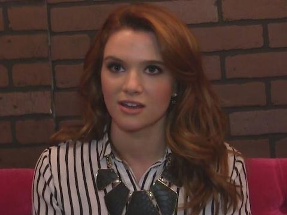 Faking It's Katie Stevens Talks to GLAAD About Why Spirit Day Matters 
