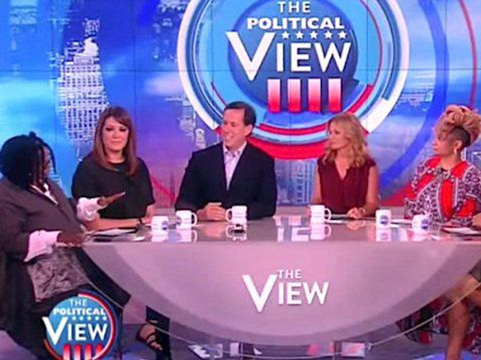 7 Cringe-Worthy Moments from Rick Santorum's Appearance on The View