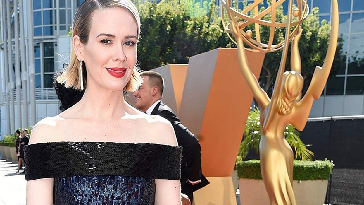 Sarah Paulson Wins the Emmy for Greatest Red Carpet Read