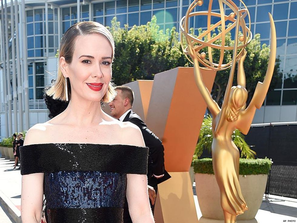 Sarah Paulson Wins the Emmy for Greatest Red Carpet Read