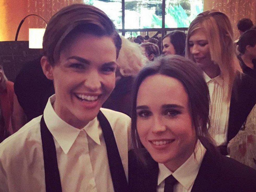 Ruby Rose and Ellen Page Are Literally #FriendshipGoals