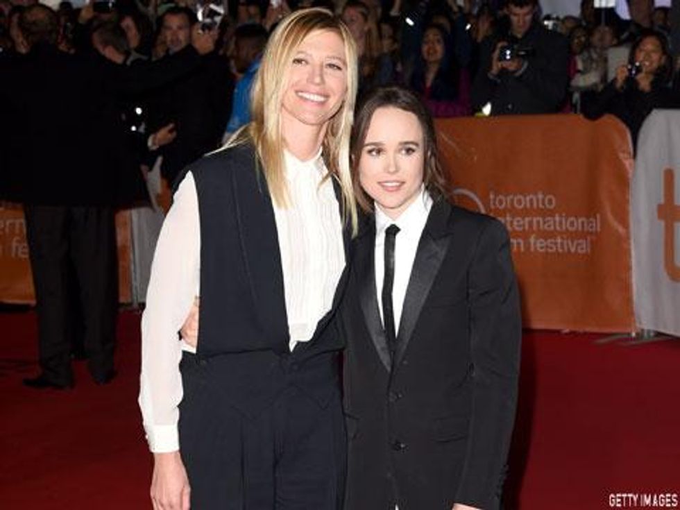 Ellen Page and Girlfriend Samantha Thomas Make Red Carpet Debut