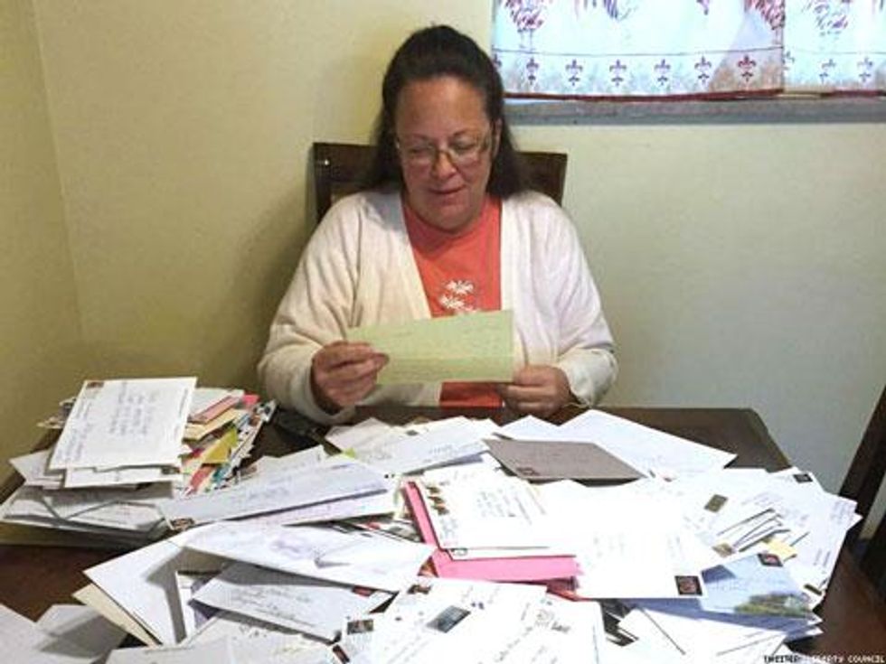 Here's What Kim Davis Is Doing Instead of Working