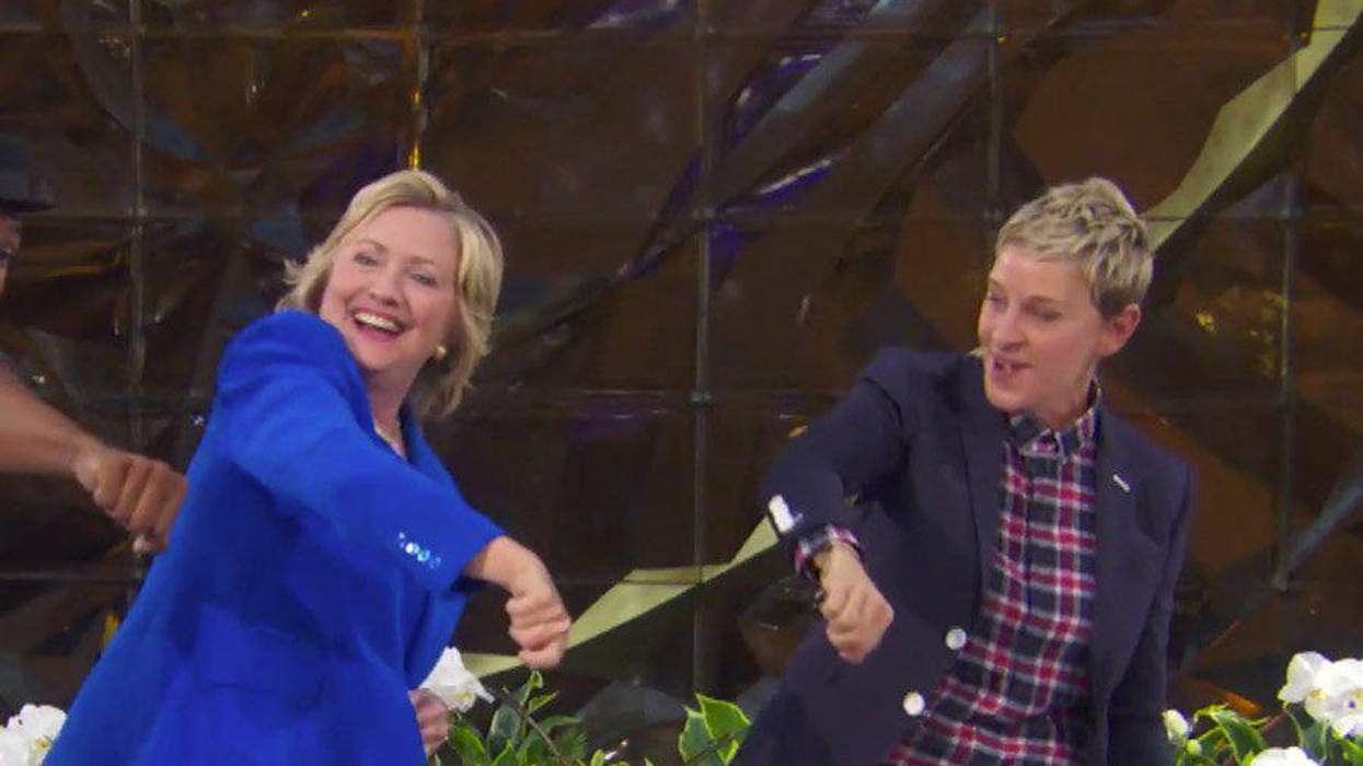 Who Did the Nae Nae Better: Hillary or Ellen?