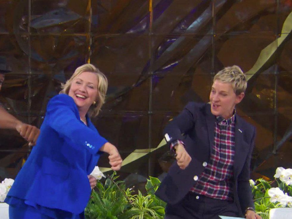 Who Did the Nae Nae Better: Hillary or Ellen? 