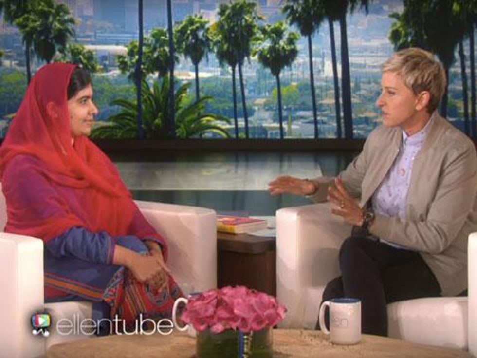 WATCH: Remarkable Malala Yousafzai Talks Education with Ellen DeGeneres