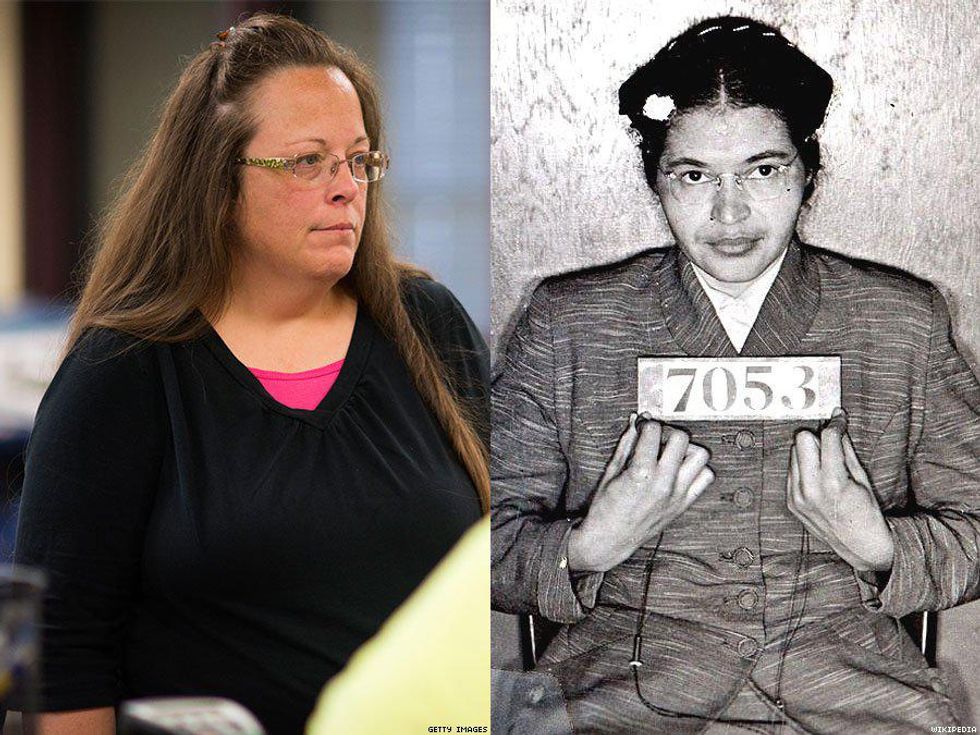 Twitter Does Not Want You To Compare Kim Davis to Rosa Parks