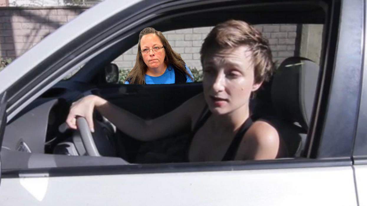 <p>People on the Street React to Kim Davis</p>