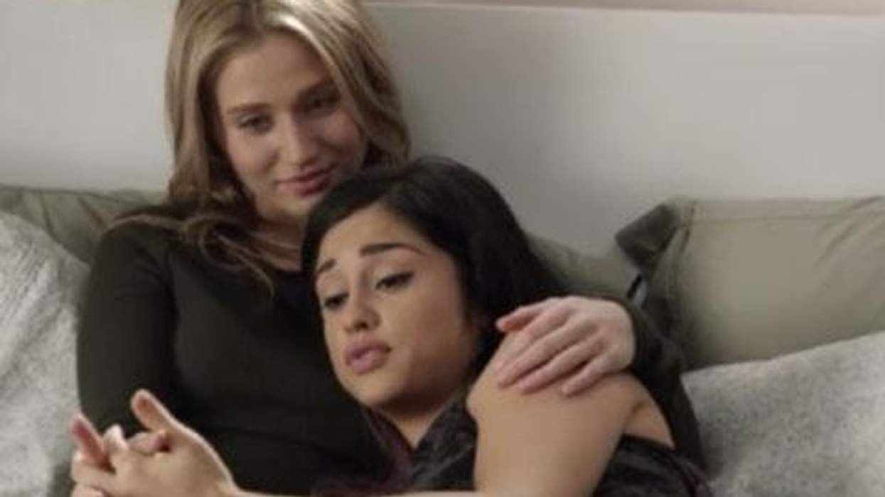 <p>WATCH: Karma Crashes an Amy/Reagan Moment in <em>Faking It</em> Sneak Peek</p>