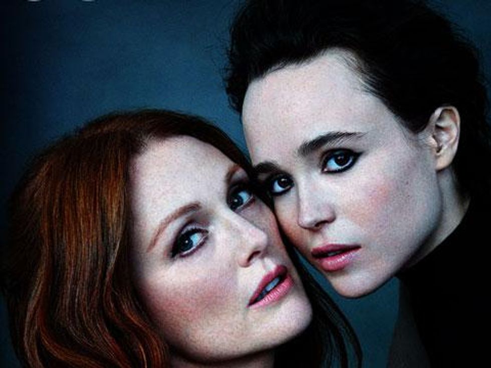 Pic of the Day: Ellen Page and Julianne Moore Are Perfection on the Cover of Out Magazine