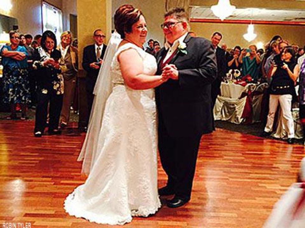 WATCH: Michigan Marriage Equality Plaintiffs Wed