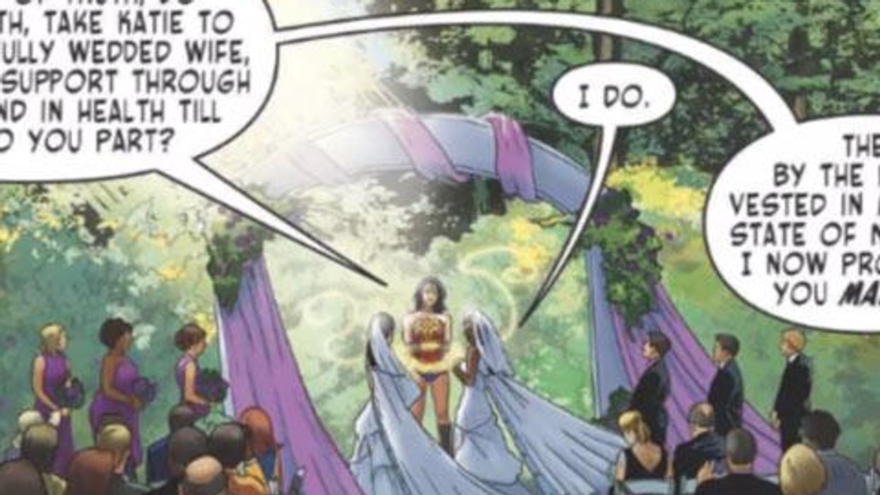 <p>Wonder Woman Fights for Marriage Equality in Upcoming Issue</p>