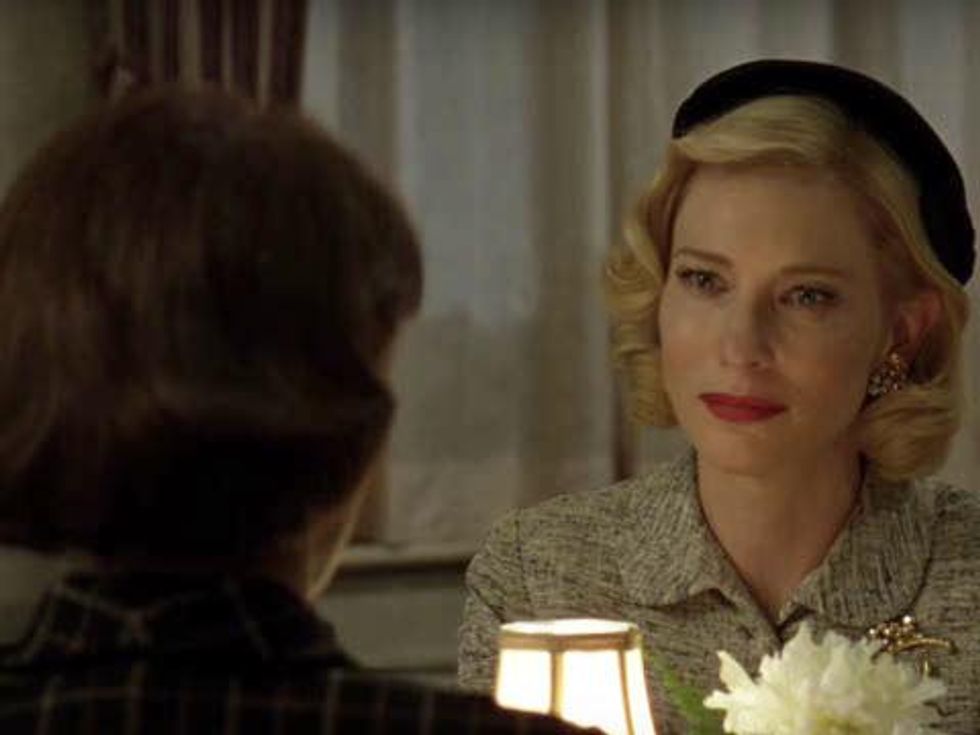 WATCH: 1st Trailer for Cate Blanchett/Rooney Mara '50s Era Lesbian Film Carol Is Absolutely Stunning 